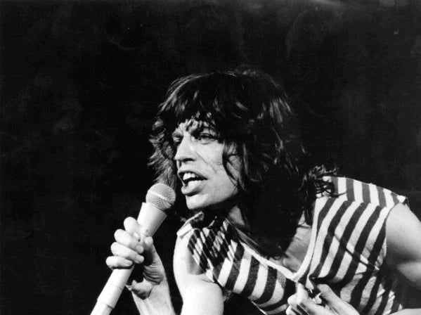 Mick Jagger - Rolling Stones lead singer Mick Jagger Art Print