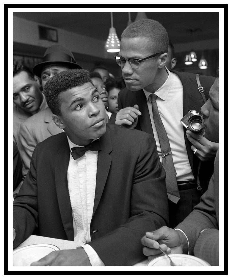 cassius-clay-and-malcolm-x-framed-print-40-x-48
