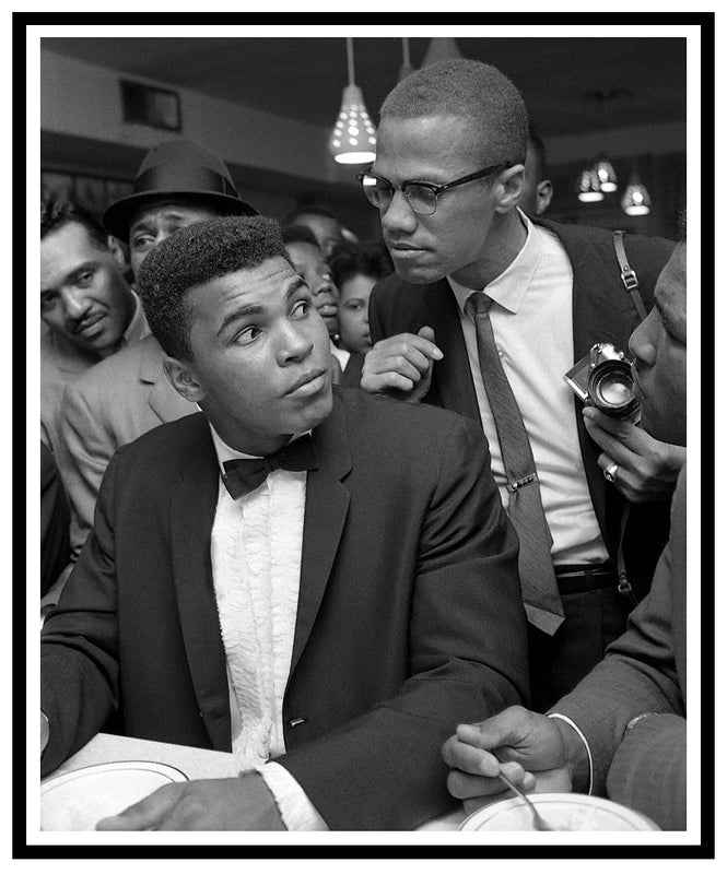 cassius-clay-and-malcolm-x-framed-print-40-x-48
