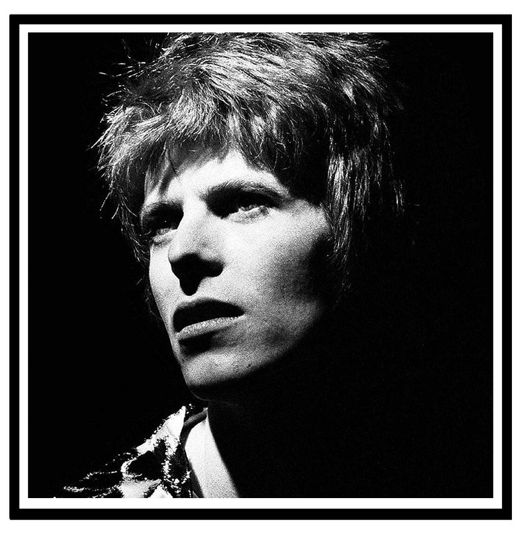 Ziggy Stardust (David Bowie) January 1972 Framed Print 34 x 34