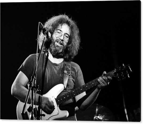 Jerry Garcia - Grateful Dead Live Acrylic Print 40 x 29