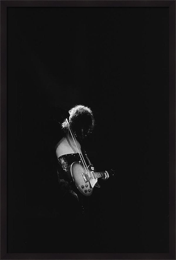 Jimmy Page At The Forum Framed Print 28 x 42
