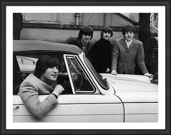 The Beatles, passing driving test, February 16, 1965 47 x 37