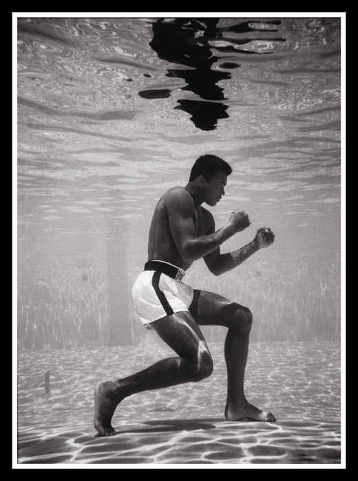 Muhammad Ali 1961 Miami, Florida Framed Print 22 x 29 .