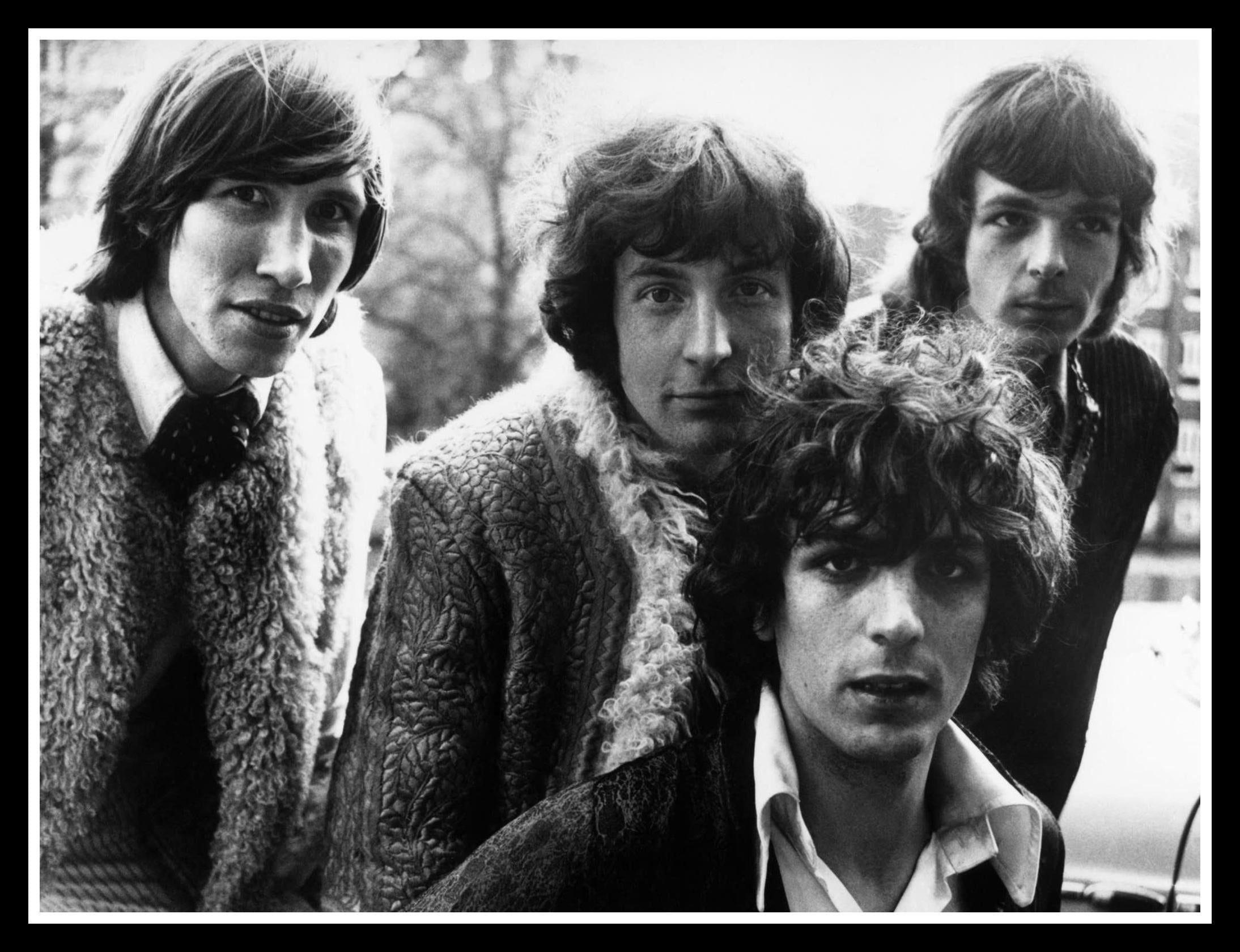 Pink Floyd April 1967 London Framed Print 43 x 34