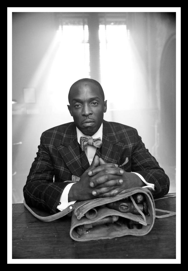 Michael K. Williams Boardwalk Empire (2009) Framed Print 18 X 26