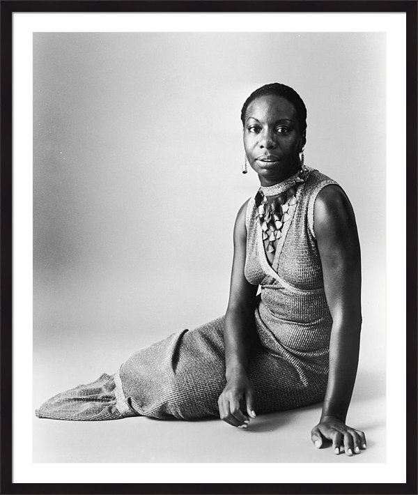 Nina Simone 1 Framed Print 38 x 46