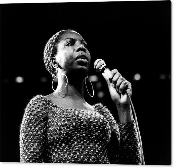 Nina Simone Acrylic Print 40 x 33