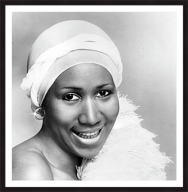 Aretha Franklin January 4, 1978 Framed Print 40