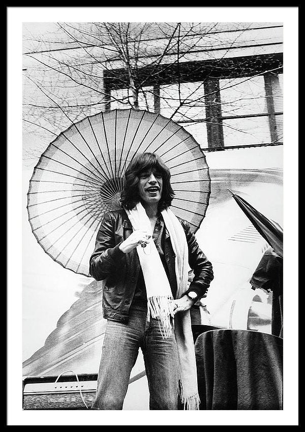 Mick Jagger of the rock band the Rolling Stones, New York 37 x 53