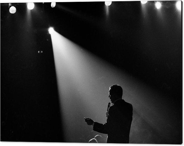 Frank Sinatra On Stage Acrylic Print 60 x 40