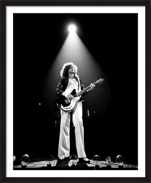 jimmy-page-live-framed-print